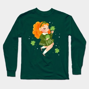 Irish dancer Long Sleeve T-Shirt